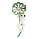 Creative Animal Brooch Pin Crystal Jacket Denim Badge Child Gift (Style 1) A