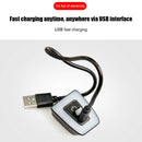 Bicycle Rear Taillight MTB Bike USB Charging Cycling Safety Warning Lamp