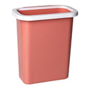 Kitchen Waste Bin Cabinet Door Hanging Trash Garbage Rubbish Container Pink_L