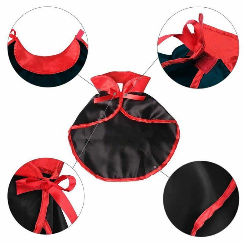Cat Costume Christmas Pet Costumes cat cape& hat Pet Cape Cat Halloween Cos