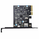 PCI-E PCI Express to USB 3.1 Gen 2 (10 Gbps) Type A+Type C Expansion Card A