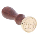 Animal Pattern DIY Retro Customs Insurance Wax Seal Stamp with Handle(F161) A