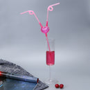 Creative Love Heart Lover Birthday Bar Straw Wedding Decor Party Supplies