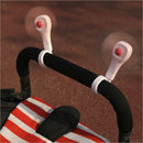 2x Flexible Outdoor Personal Mini Fan Portable Office Travel Hands-free Fan ABS