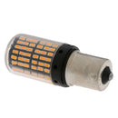 1x Yellow 1156 1095 1141 P21W BA15S 7506 LED 3014 144-SMD Turn Signal Light