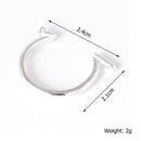 Fashion Women Men Geometric Open Knuckle Finger Rings Halloween Jewelry