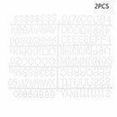 304 Piece Numbers Characters For Felt Letter Board For Changeable Letter Board