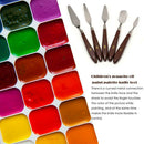 5pcs Palette Scraper Set Spatula Knives for Artist Oil Painting Tools Blade