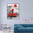Kimono Woman Scene DIY Mosaic Full Diamond Painting Drill Kit Decor (V710)