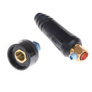 1set DKJ35-50 Quick Fitting Male Female Connector Plug Adaptor Welding MachineME