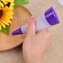 1PC Silicone Fondant Cake Pen Pastry Icing Writing Syringe Baking Decor DIY To%!