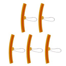 20pcs Car Wheel Rim Protector Guard Tyre Remove Tire Protection Tool Yellow