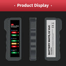 12V Car Battery Tester Digital Alternator 6 LED Lights Car Diagnostic Tool A