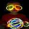 100pcs Neon Colors Glow Sticks Bulk Party Bag Necklace Bracelets Disco DIY LED