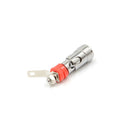 2pcs Speaker Audio AMP Terminal Binding Post Spring Loaded Type Nickel Plated BX