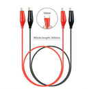10* Alligator Clip Test Leads Set WG-026 Dual Ended Jumper Wire Cable 5 Colors