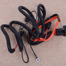 DC 12V Relay Wiring Harness HID Conversion Kit Add-On Fog Light LED H8 H9 H11
