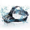 250000LM 5X T6 LED Headlamp Rechargeable Head Light Flashlight Torch Lamp
