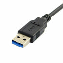 USB 3.0 to 7+6 13Pin Slimline SATA Laptop CD/DVD ROM Optical Drive Adapter