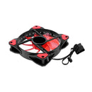 PC Computer 33 LED 120mm Silent Computer Case Heatsink Cooler Fan(Red)