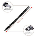 4 Pcs Flexible Drill Bit Extension, Screwdriver Soft Shafts, 11.6 Inch, Uni