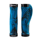 1 Pair MTB Mountain Bike Handlebar Grips Anti-Skid Rubber Cover (Dark Blue) A