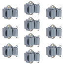 10Pcs Broom Hanger Mop and Broom Holder Broom Organizer Grip Clips Wall MounC5X5