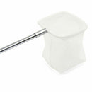 Stainless Steel Extendable Handle Aquarium Pond Fish Shrimp Skimming Net Sq H9V1