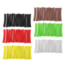 72Pcs Fishing Foam Stick Cylinder Float DIY Fly Tying Rig Hook Zig Aligners