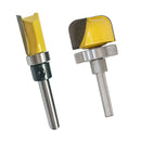 1/4 Inch Shank Hinge Mortise / Template CNC Cutter +1-1/8inch Diameter Bowl