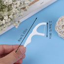 50pcs in box case Dental oral Clean Floss Flosser Picks Teeth Toothpicks StickOZ