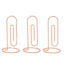 3 Packs Office Memo Holder Stand Table Place Cards Holders Menu Clips, Rose A7I9