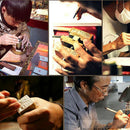Set of 8 Chisel Stone Wood Carving Seal Engraving Set Hobby Craft Tool