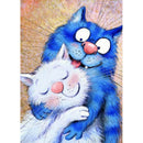 5D DIY Full Drill Diamond Painting Cat Cross Stitch Embroidery Kit (C1107)