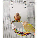 Bird Mirror with Perch Stand, Provide Your Pet Bird a Phisical & Mental Training