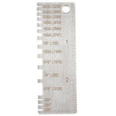 7Pcs Taper Welding Gauge Weld Inspection Gage Weld Seam Bead/Fillet/Crown T