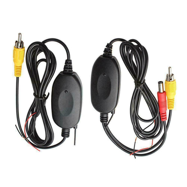 2.4G Wireless RCA Video Transmitter Receiver For Car HOT Camer Monitor Back W8Q2