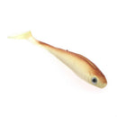 5Pcs Fishing Baits Soft Artificial Fish Concave Lure 9cm 5g Mixed Colors Vivid