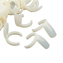 Pack Of 50 Nail Art Polish Pops Color Practice Display Stand Rings Tips Tool