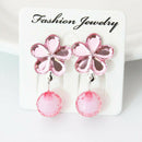 7 Pairs Girls Earrings Box Set Clip-on No Pierced Design Jewelry Kid Accessories
