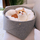 Cat Basket Pet Dog Bed for Cat Warm Bed Dogs Houses for Cats Pets Products