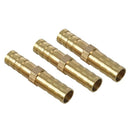 5pcs 8mm Inner Dia Air Gas Straight Hose Pipe Barb Coupler