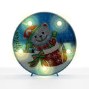DIY Special Shaped Diamond Painting Xmas Bear Light Embroidery Home Decor