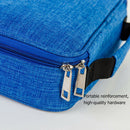 Large Capacity Pencil Bag Student Pen Case Pouch School Stationery (Blue) A