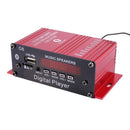 Mini Car Amplifier 2 Channel HIFI Audio Power Amplifier Bluetooth Stereo Ca I6O8
