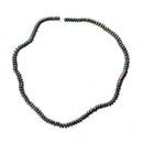 Rainbow Roundel Hematite Stone Loose Bead 6mm Strand HOT K3D5