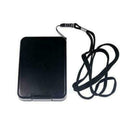 Pocket Fly Fishing Box Waterproof Plastic Slit Foam Insert Fly Box Lanyard with