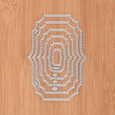 Square frame Metal DIY Cut Dies Stencil Scrapbook Album Paper Card Emboss CraftJ