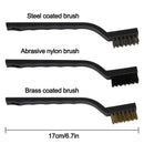 17 Pieces Car Cleaner Brush Set for Cleaning Car Motorcycle Automotive Clea
