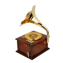 Retro Gramophone Pattern Music Box Music Boxes Music Box Jewelry Box